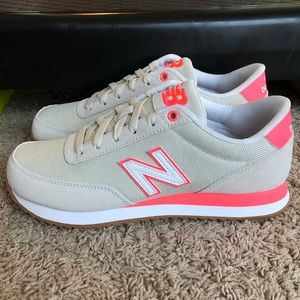 Women’s New Balance 501 sneaker. Brand new, never worn. Size 9.